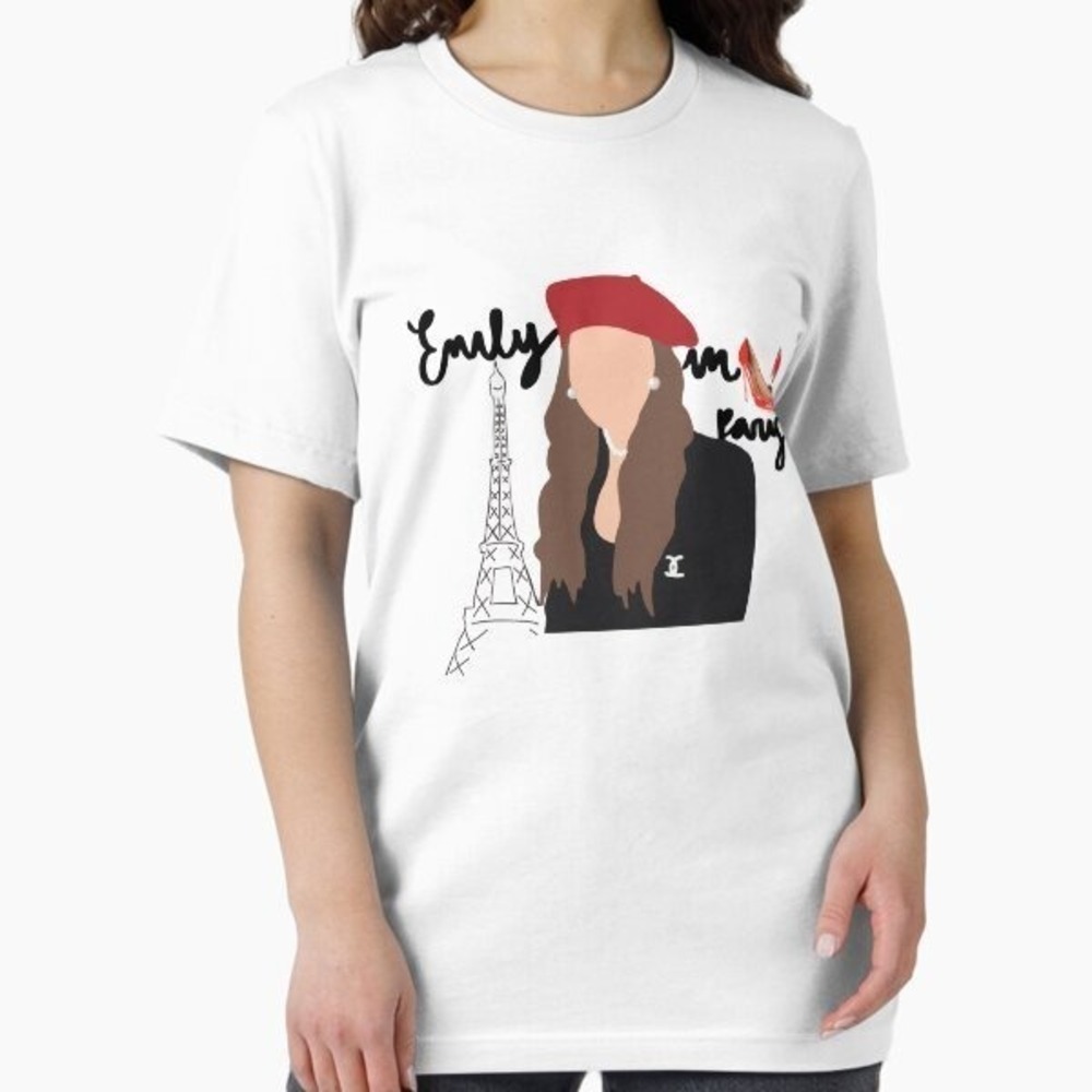 Emily In Paris Chic Paris Lifestyle Fan Tee Gift Idea